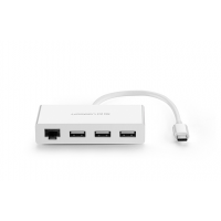 Cáp USB Type C ra 3 cổng USB 3.0 hỗ trợ Lan 10/100Mbps Ugreen UG-40382